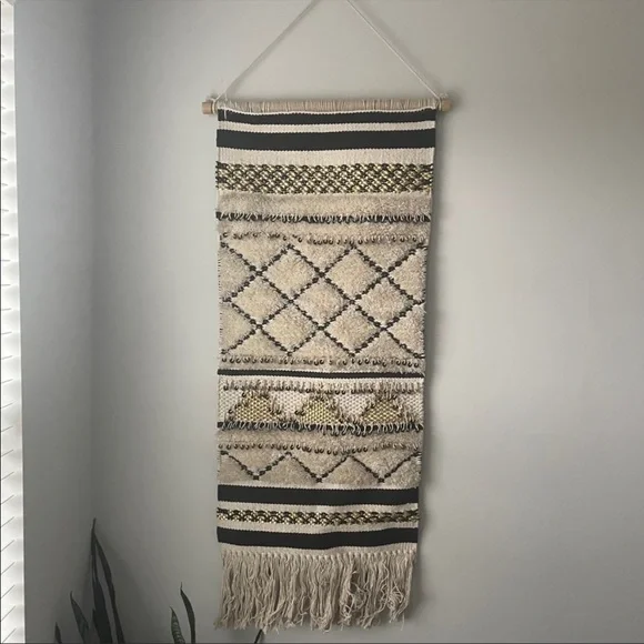 Cost Plus World Market Wall Decor Large Macrame Wall Hanging Poshmark